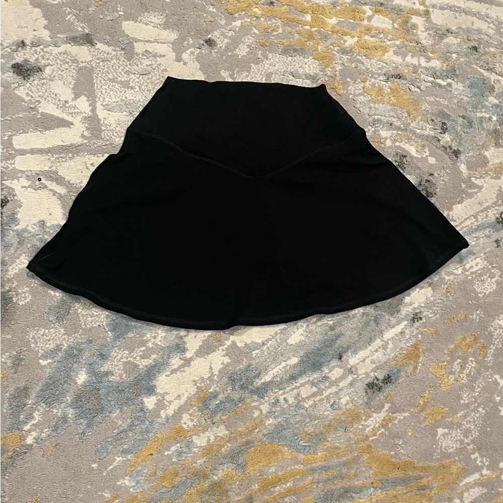 Black Aerie OFFLINE crossover skirt